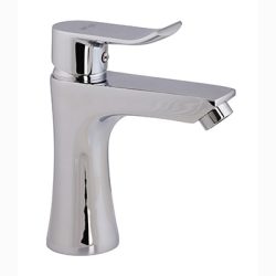 38 Смеситель для умывальника с гайкой  С3038 (УДЛ)