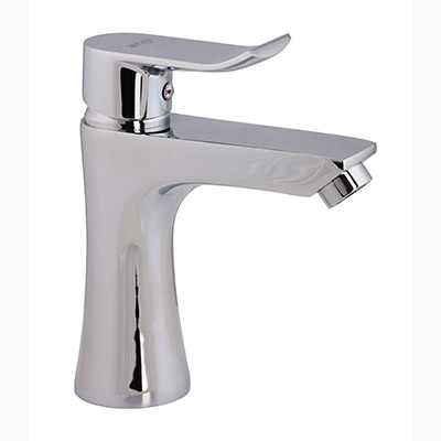 38 Смеситель для умывальника с гайкой  С3038 (УДЛ)