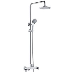 05 Душевая система со смесителем и тропическим душем Люкс А8705
