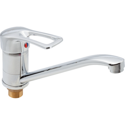 25 Смеситель для кухни с гайкой СВ4225