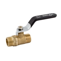 Кран шар 15 ш/ш 1/2 ручка черная ЭКСАН