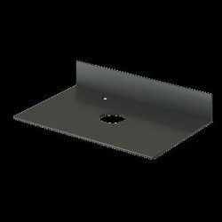 Столешница керамогранит Итана Plane 75 747х481х10 (Черный матовый)
