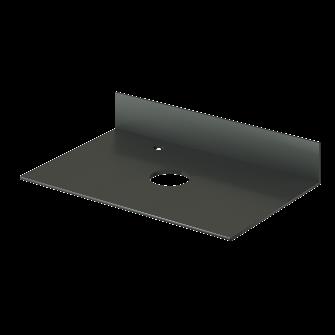 Столешница керамогранит Итана Plane 75 747х481х10 (Черный матовый)
