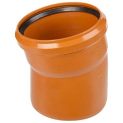 Наруж. ПП Отвод 110х15   РЫЖИЙ