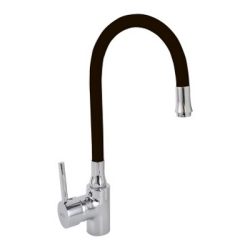 59 Смеситель для кухни гибкий излив "Черный" СВ3559-T