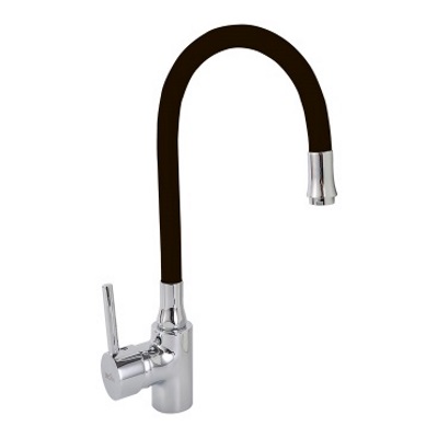 59 Смеситель для кухни гибкий излив "Черный" СВ3559-T