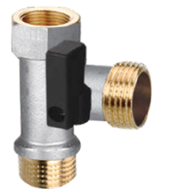 Кран 3-х проходной для стиральных машин