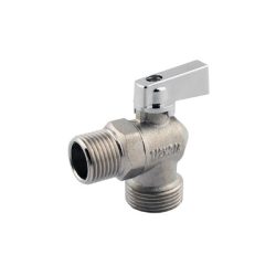 Кран угловой для стир.машин 1/2 нар*3/4 нар ЭКСАН