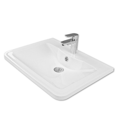 Умывальник мебельный Итана Adelina 60  595х450х112 (Белый)