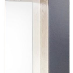 30 Зеркальный шкаф Женева 600 (графит) лев. VERSAL