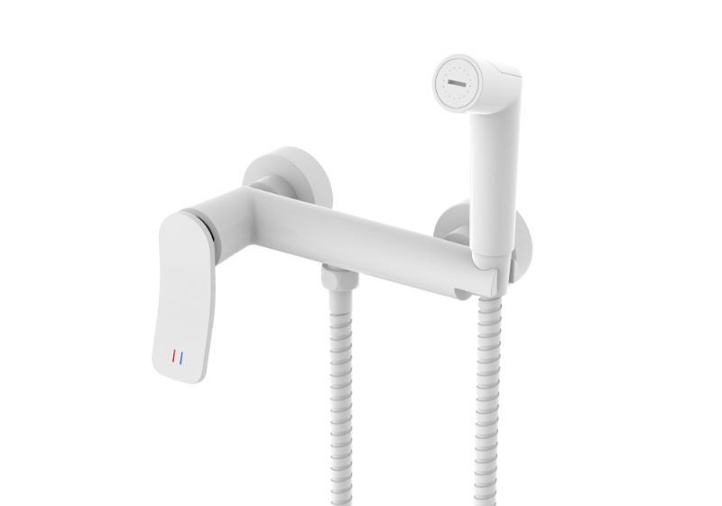 16 Смеситель гигиенический настенный Люкс  А8016