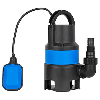 Насос фекальный  JEMIX, Корпус Пластик, Встроенный поплавок, 0,4КВт, напор 5 м