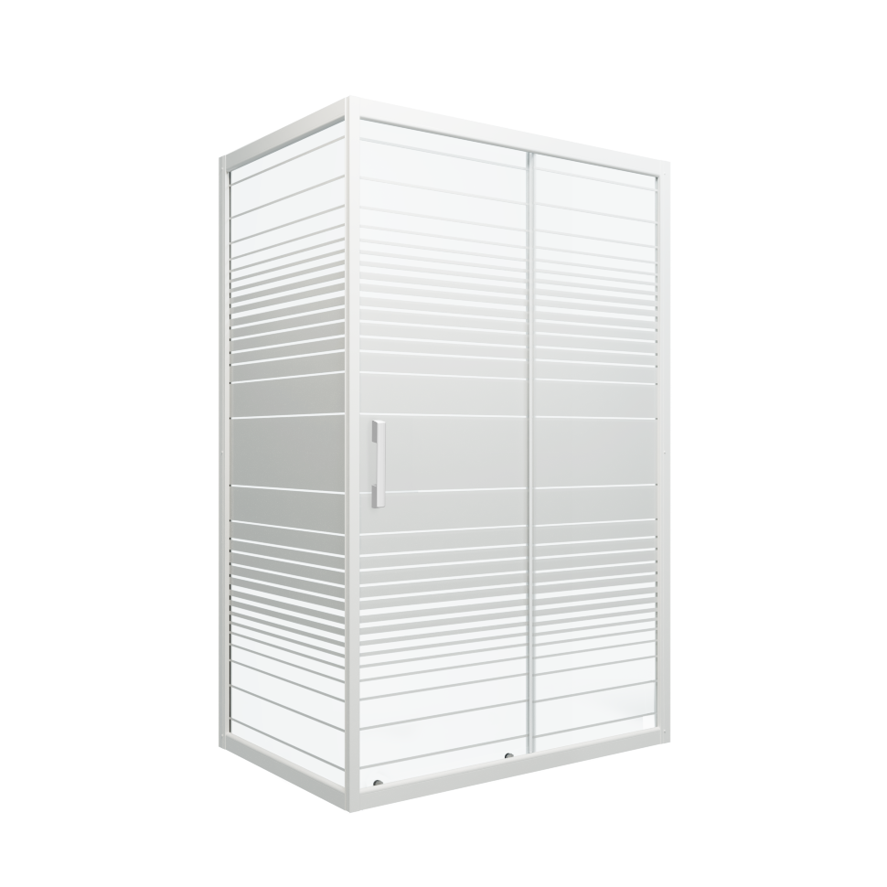 Душевое ограждение "Фьюжн" 1000*800*2020 прямоугольное