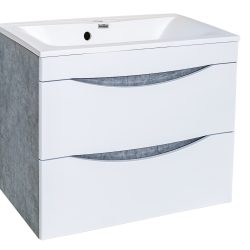 09 Тумба МИЛАНА  650 подвесная (бетон) под умыв.НАТАЛИ V18/Paola Elegante 650