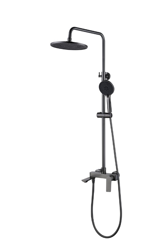 17 Душевая система со смесителем и тропическим душем Люкс А8717