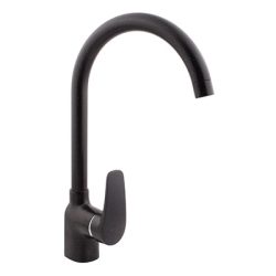 60 Смеситель для кухни черный матовый СВ3660F