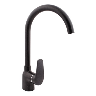 60 Смеситель для кухни черный матовый СВ3660F