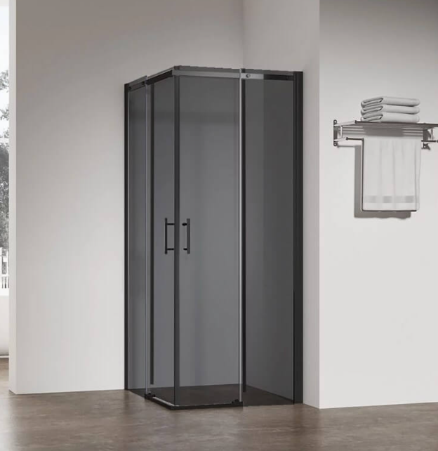 Душевой угол RV50B RV50B-12080-05-C8 Стекло Тонированное/6мм (1180-1200*780-800/1950)