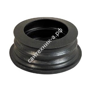 Переходная манжета на глад.конец чуг. трубы ф50х75(к таперу) "ПОЛИТЭК" (200 шт)
