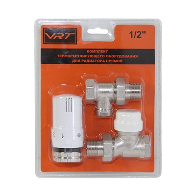 Комплект терморегулирующий 1/2 прям.