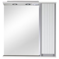 2 Зеркало Мирано 65 ПРАВОЕ (Белый )