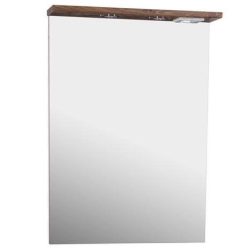 1 Зеркало Коста 60 "Светлый орех"