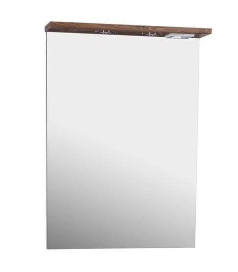 1 Зеркало Коста 60 "Светлый орех"