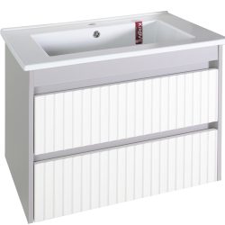 2 Тумба Мирано 65 (Белый )	 под умыв. Оскар 650