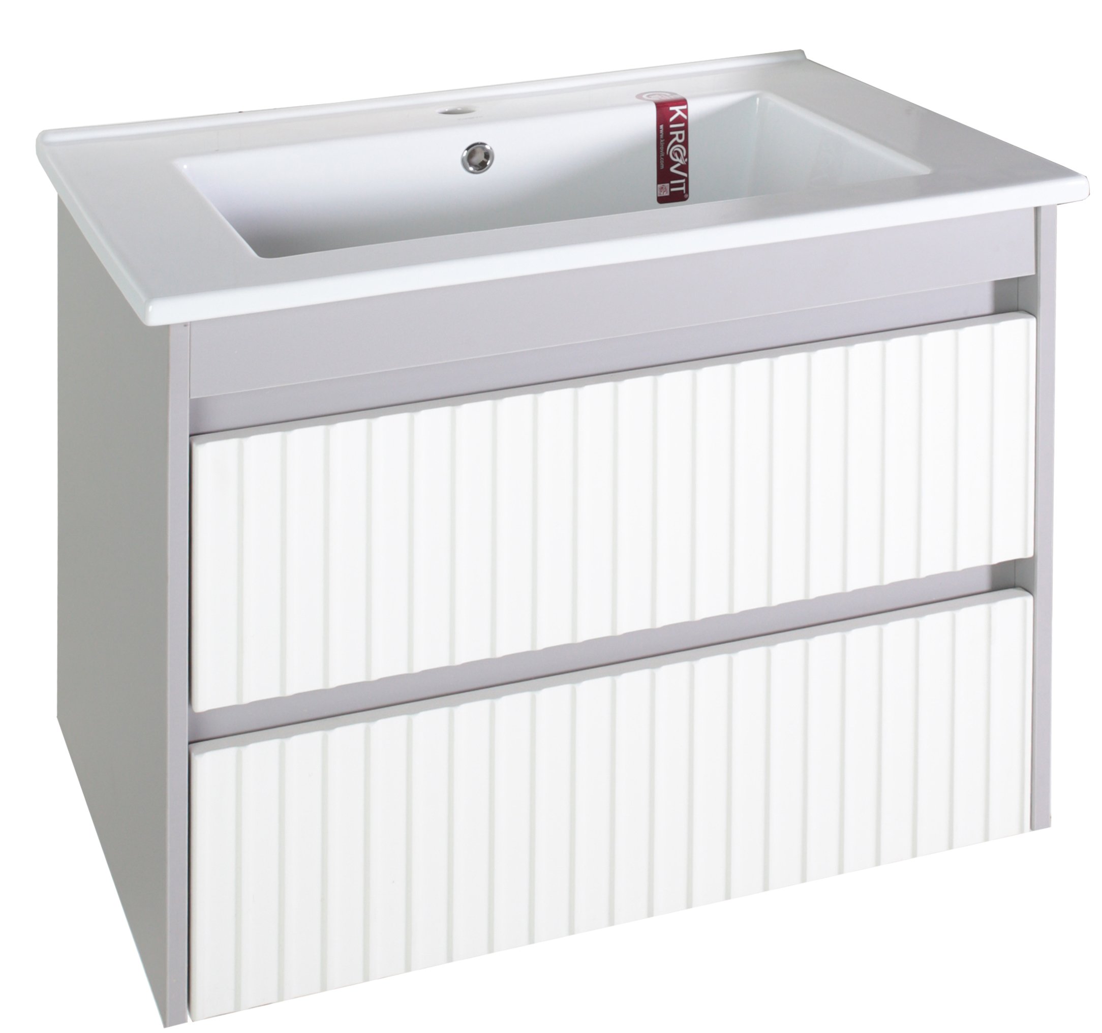 2 Тумба Мирано 65 (Белый )	 под умыв. Оскар 650