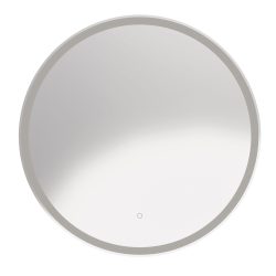 4 Зеркало Марика 80 круглое (Белый )