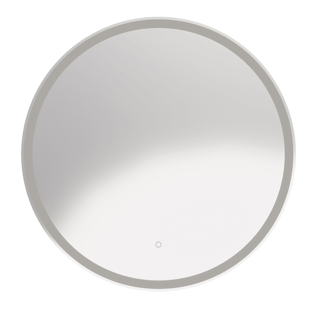 4 Зеркало Марика 80 круглое (Белый )