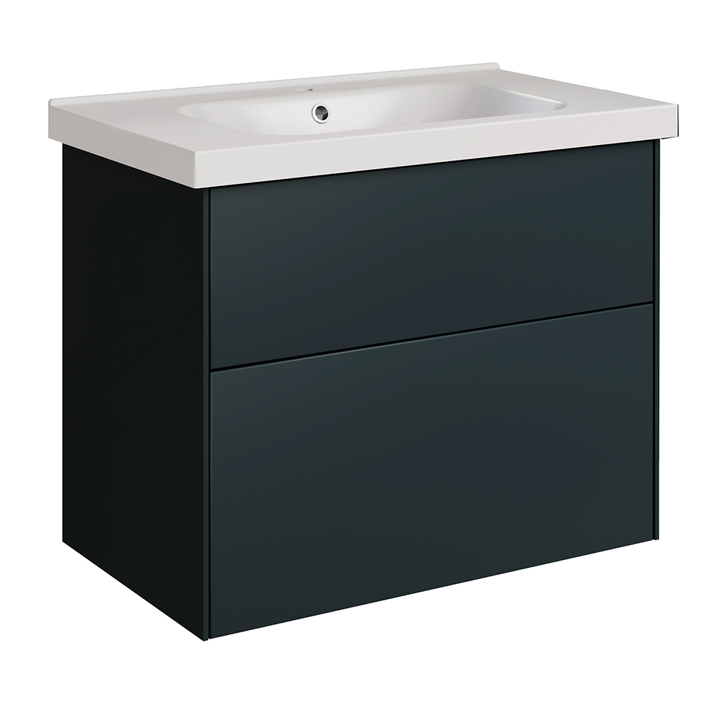 5 Тумба Гранада 80 "Авокадо Софт" подвесная под раковину Odensvik 80