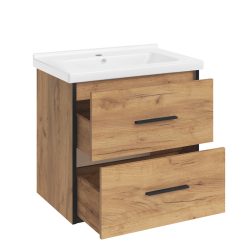 6 Тумба Монца 60 подвесная  под умывальник Миранда 60