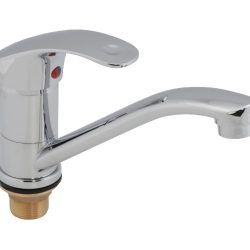 36 Смеситель для кухни средний нос с гайкой СВ3136