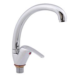 29 Смеситель для кухни c гайкой (утка) С3329