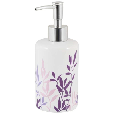 Дозатор для жидкого мыла Полынь, керамика, Рыжий кот