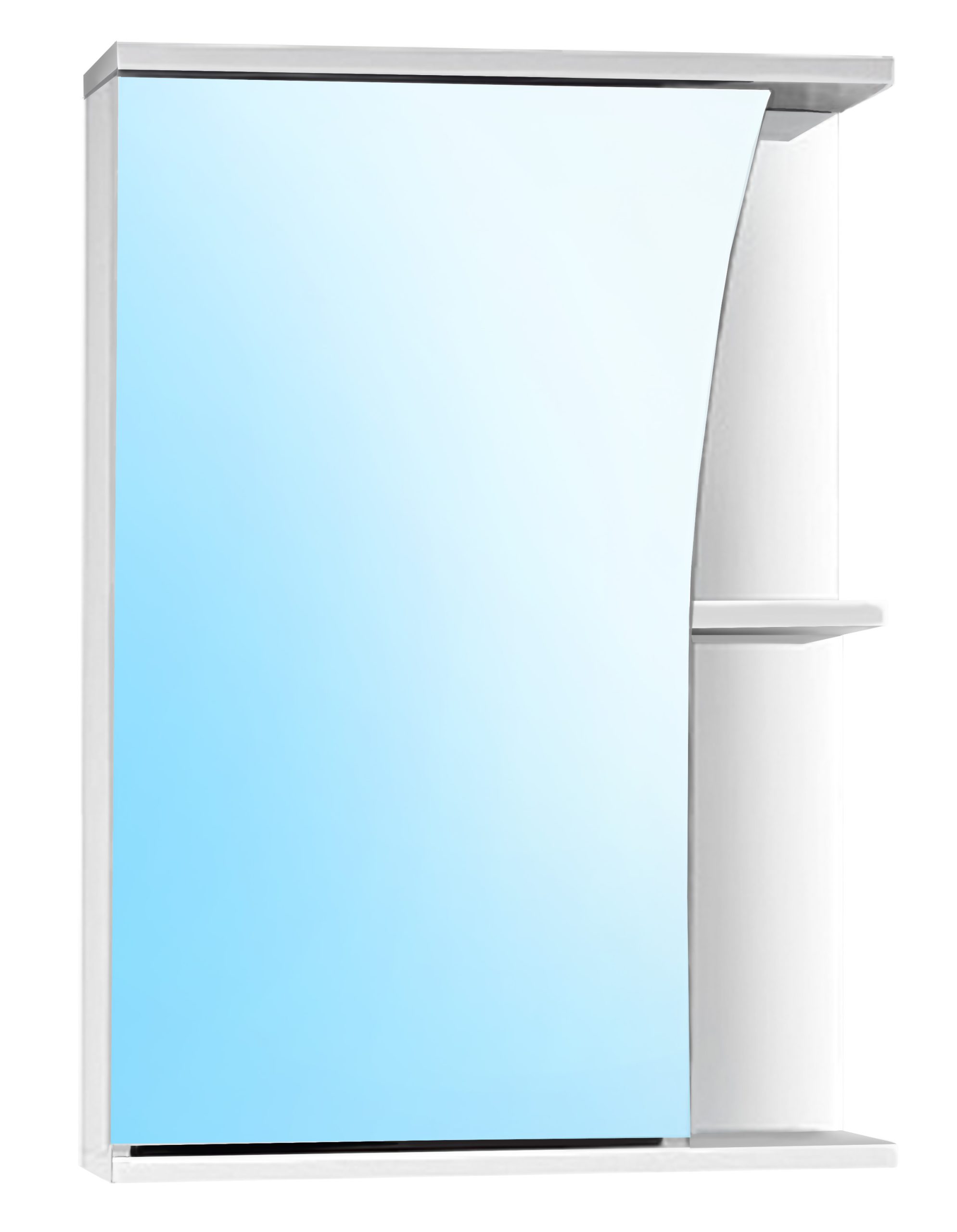 Зеркальный шкаф ВИОЛА 50 лев.