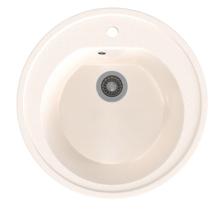 Мойкa ML-GMS01 СТАНДАРТ круглая, темно-серый (309), 475мм