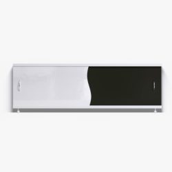 Экран под ванну 1.7м Комби (P27 чёрный (алюмин. проф)