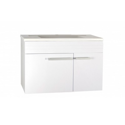 Тумба Кубика 80 белая