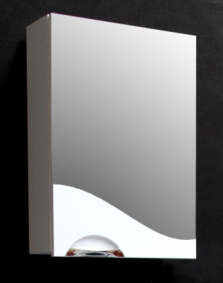 09 Зеркало шкаф Стелла 500 (Белый)