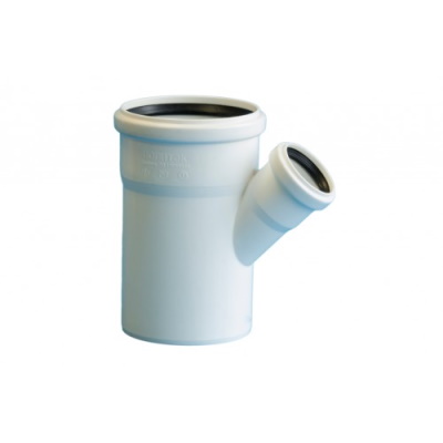 ПП Тройник 110х50х90  бесшумный ПОЛИТЭК (50шт)