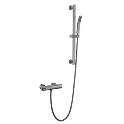 13 Смеситель для душевой кабины (графит) Люкс А8013