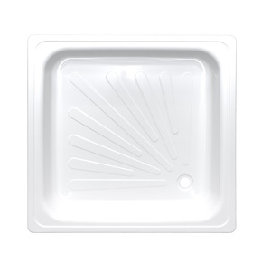 Душевой поддон 800*800*150 белая орхидея, с рантом Antika