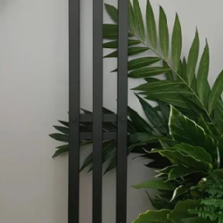 Полотенцесушитель Robe-3 (У) КВАДРАТ 120/15 ЭЛЕКТРИЧЕСКИЙ (RAL 9005 мат)