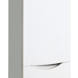 08 Шкаф колонна ИРИДА 350 (белый)