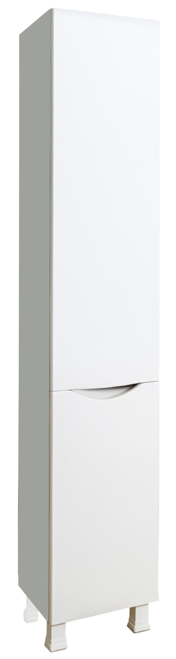08 Шкаф колонна ИРИДА 350 (белый)