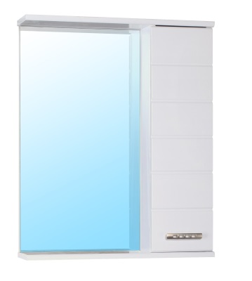 31 Зеркальный шкаф Саваж 60 (белый) прав. VERSAL