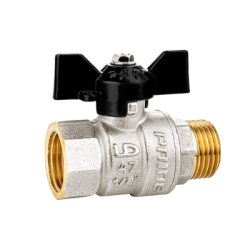 Кран шаровой  3/4'' г/ш бабочка LD Pride (47.20.В-Н.Б) с биркой