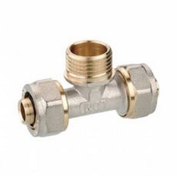 Тройник с наружней резьбой 26ц-1/2Н-26ц